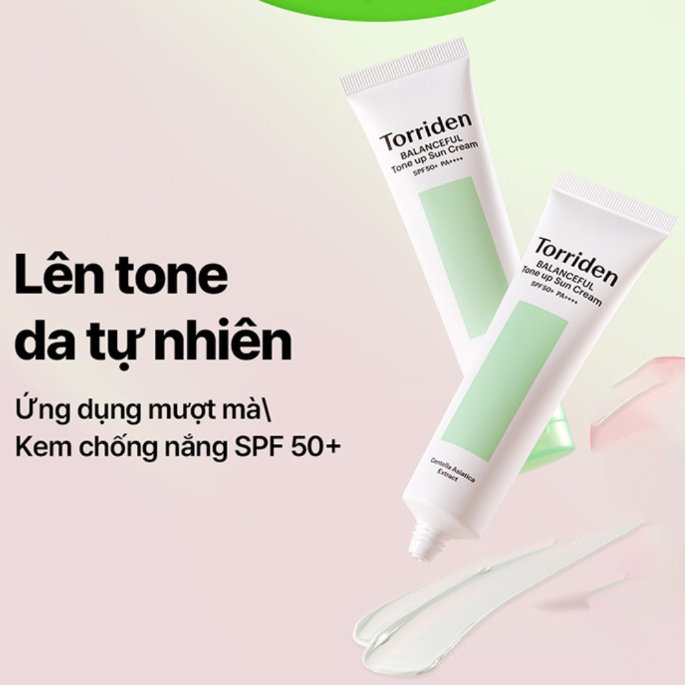 Kem chống nắng Torriden Balanceful Tone Up Sun Cream SPF50+ PA++++ 60ml