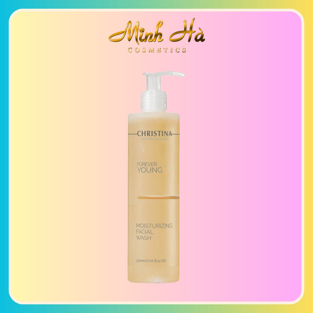 Sữa rửa mặt chống lão hoá Christina Forever Young Moisturizing Facial Wash 300ml