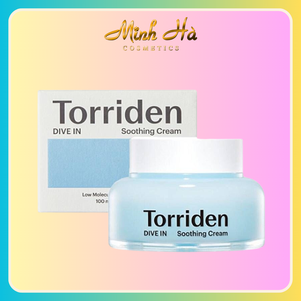 Kem Dưỡng Ẩm Torriden Dive-In Low Molecule Hyaluronic Acid Soothing Cream 100ml