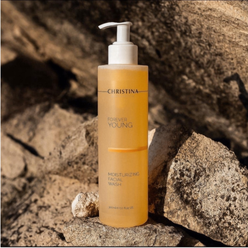 Sữa rửa mặt chống lão hoá Christina Forever Young Moisturizing Facial Wash 300ml