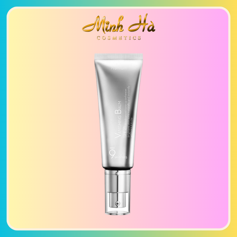 Kem dưỡng nâng tông 9 Wishes Vanishing Balm Premium SPF21 50ml