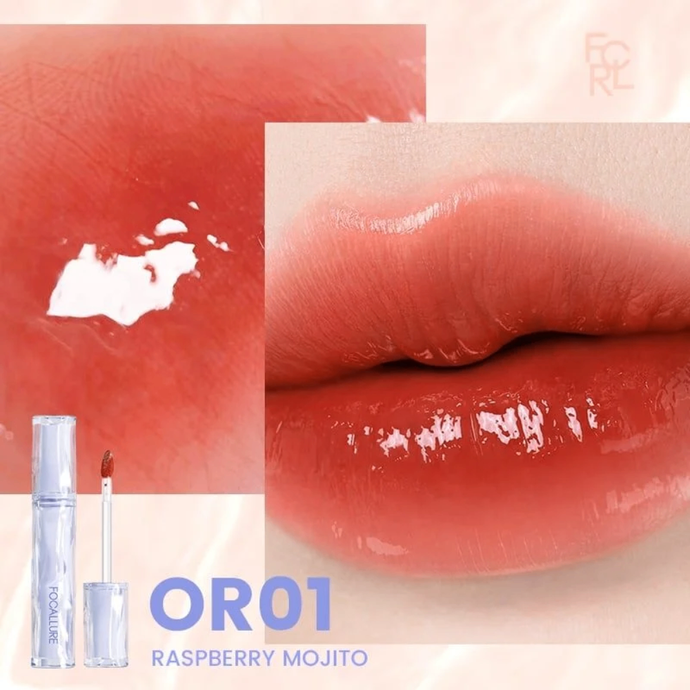 Son tint bóng Focallure Lasting Dewy Lipcream FAL22 5g căng mọng lâu trôi