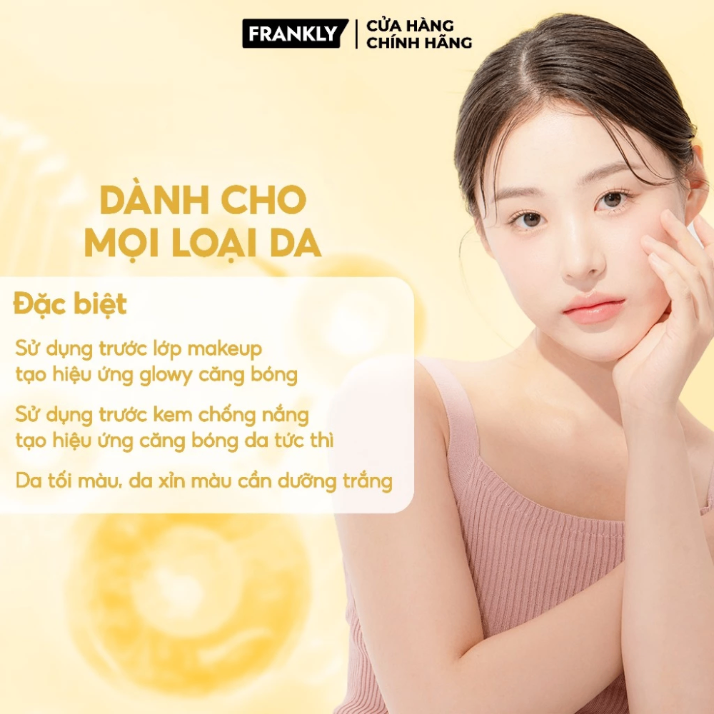Tinh chất dưỡng sáng và nâng tone da Frankly Sunday Glow 30ml