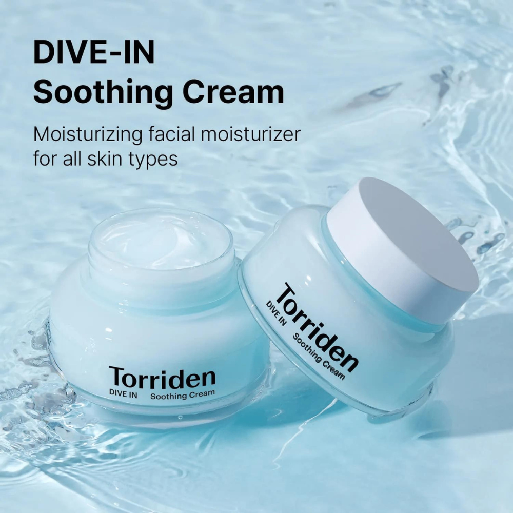 Kem Dưỡng Ẩm Torriden Dive-In Low Molecule Hyaluronic Acid Soothing Cream 100ml