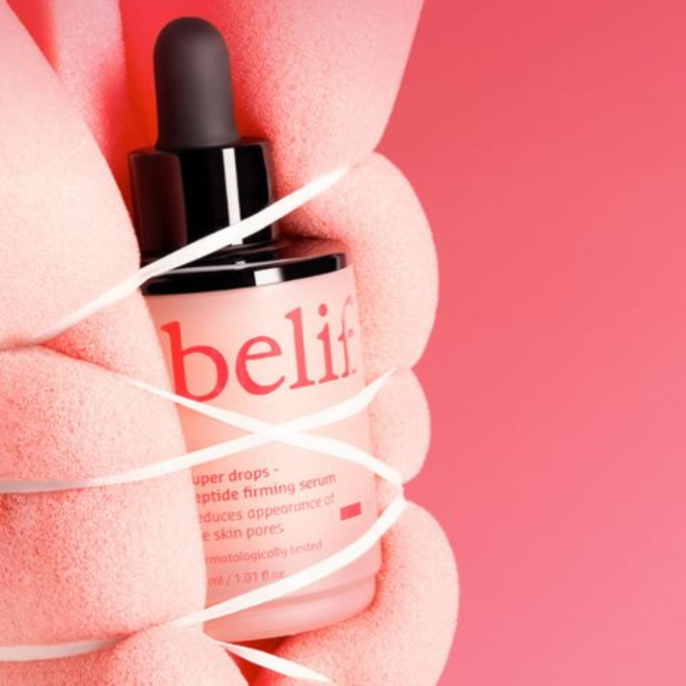 Tinh chất dưỡng da, chống lão hóa Belif peptide firming 30ml #Hồng