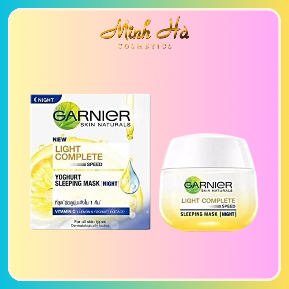 Mặt nạ ngủ Garnier Light Complete Yoghurt Sleeping Mask 50ml