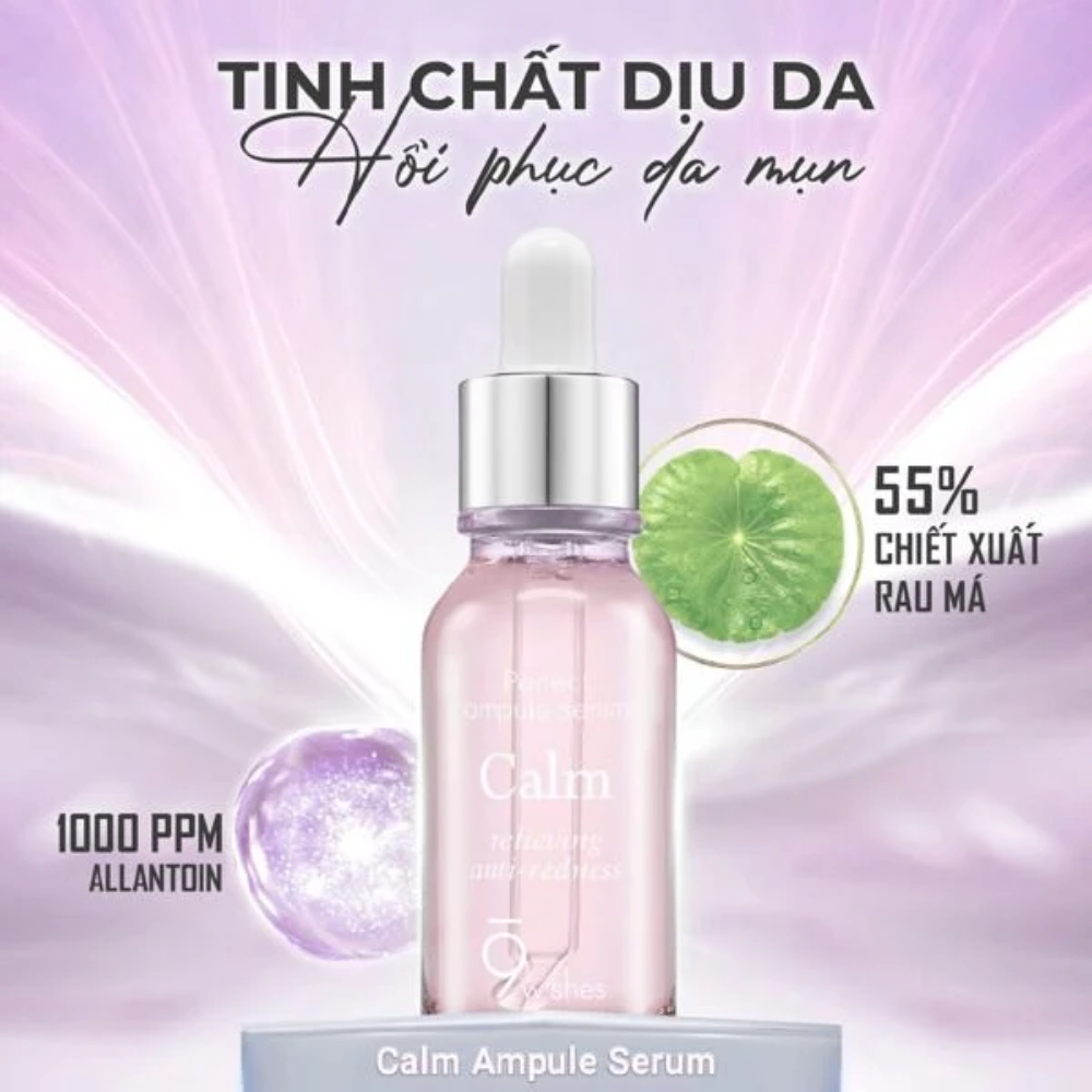 Tinh chất 9 Wishes Calm Ampule Serum 25ml