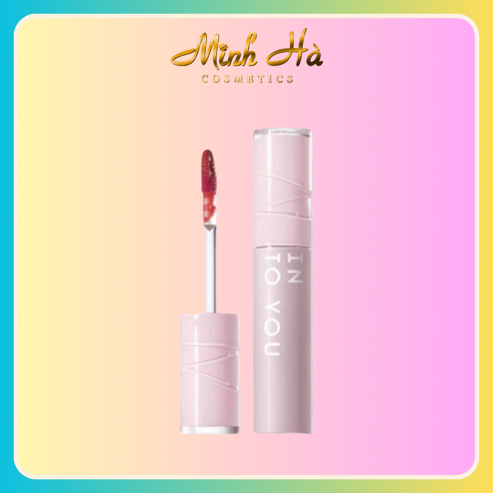 Son tint bóng Into You Aqueous Sensation Lip Glaze 3g giúp môi căng mọng và rạng rỡ