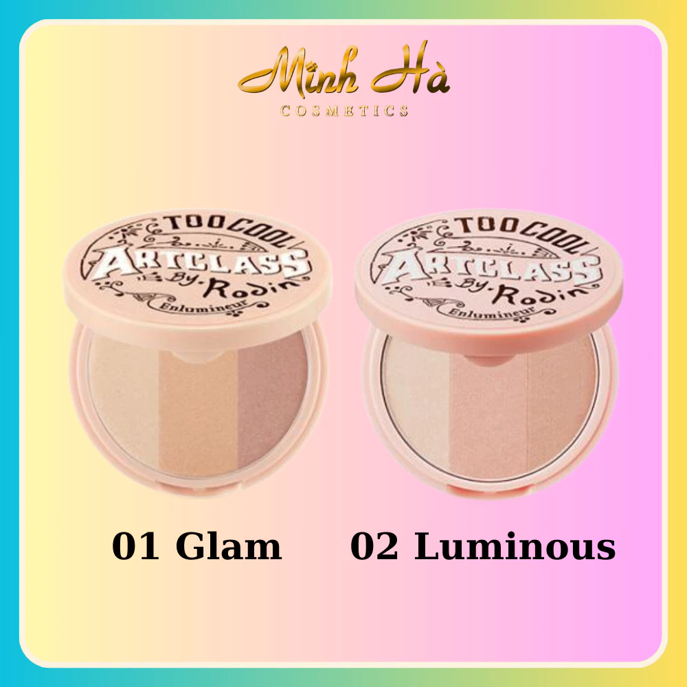 Phấn bắt sáng Too Cool For School Artclass By Rodin Highlighter 11g kết cấu mềm mịn bắt sáng thêm tươi tắn