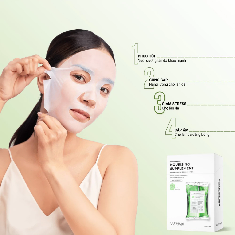 Mặt nạ Wonjin Effect Concentrated Essence Mask 30g cấp ẩm làm dịu da