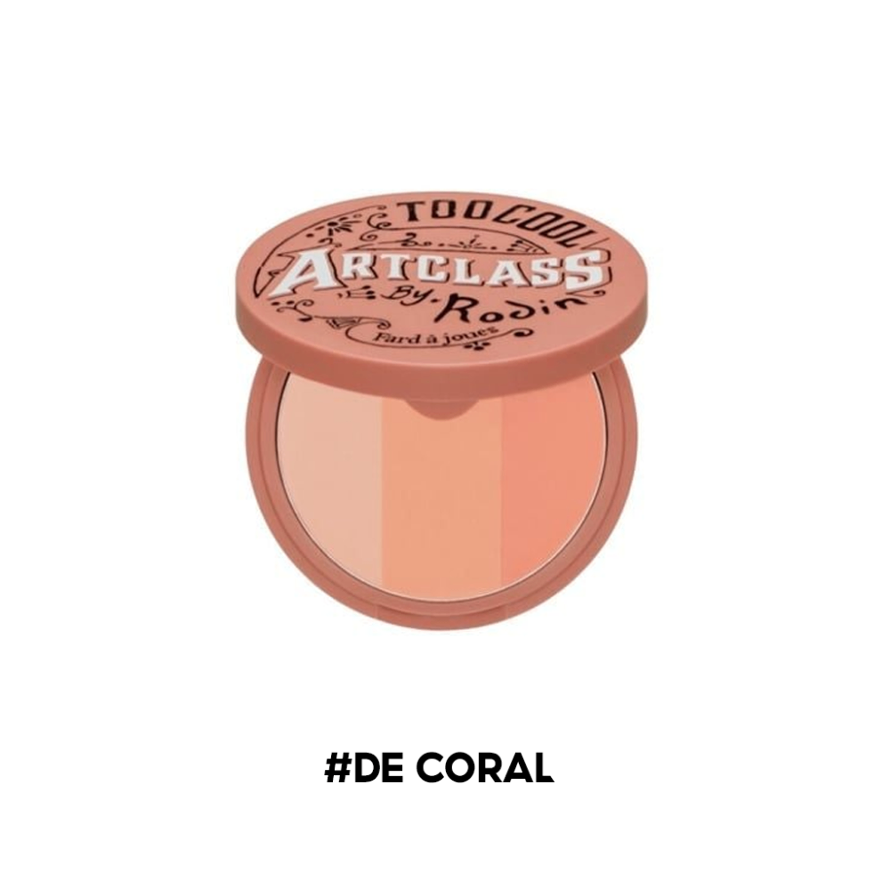 Phấn má hồng Too Cool For School Artclass By Rodin Blusher 9.5g 3 màu bột phấn siêu mịn kiềm dầu