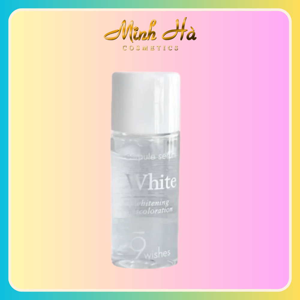 Tinh Chất dưỡng trắng 9 Wishes White Skin Ampule Serum 8ml