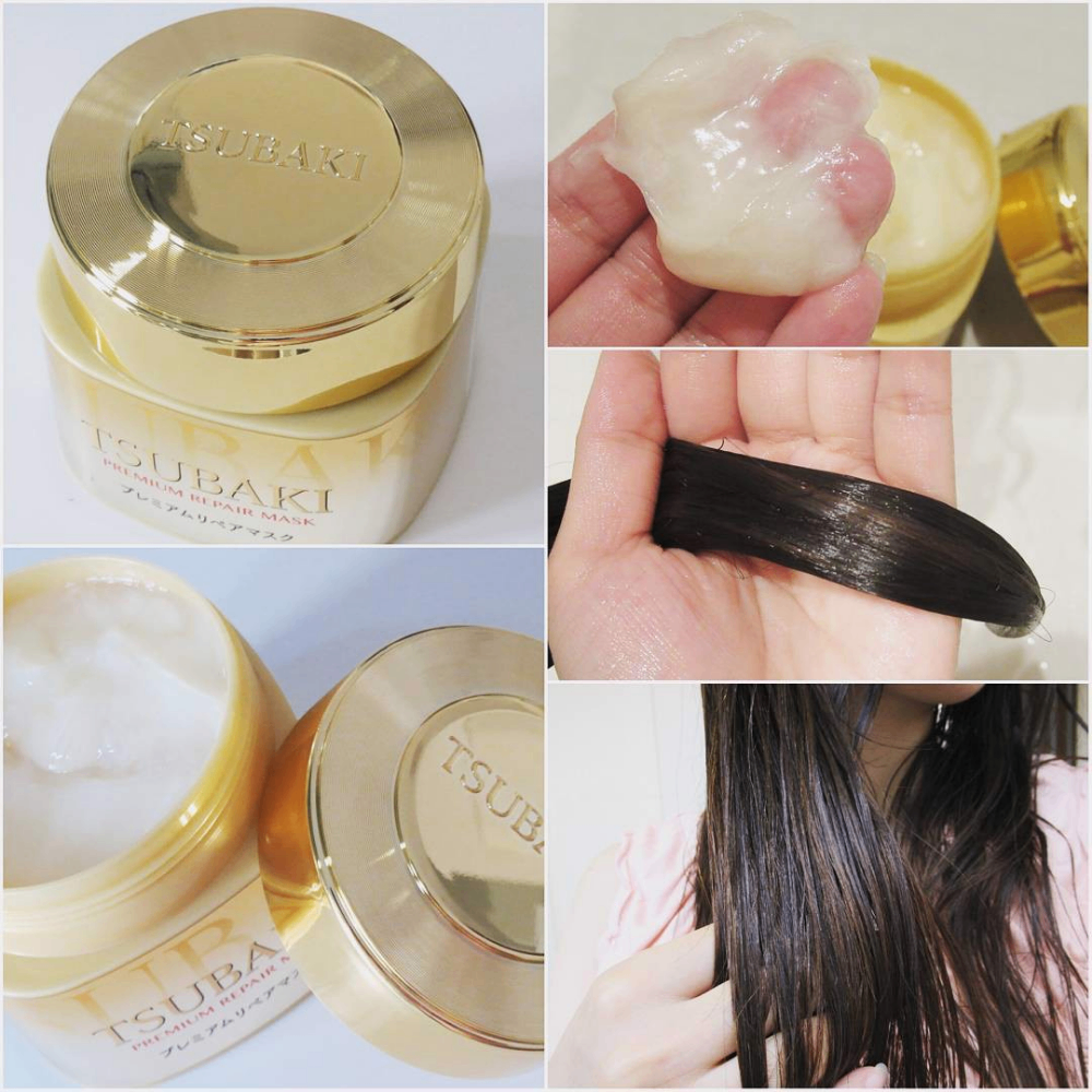 Mặt nạ tóc Tsubaki Premium Repair Mask 180g phục hồi dưỡng ẩm cho tóc luôn mềm mượt