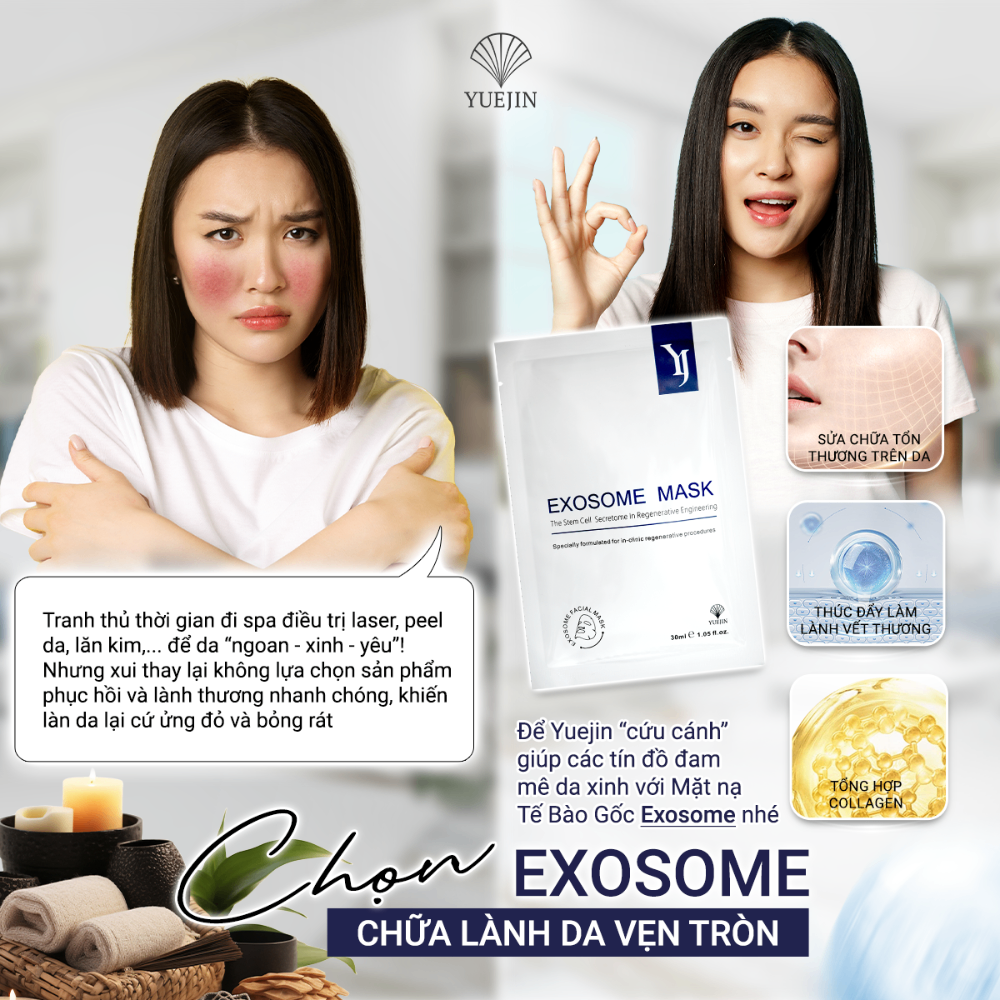 Mặt nạ Yuejin EXOSOME mask 30ml