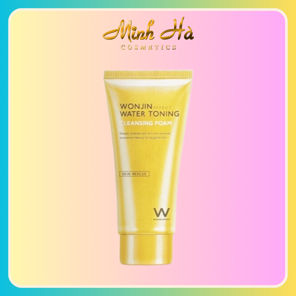 Sữa rửa mặt Wonjin Effect Water Toning Cleansing Foam 80ml