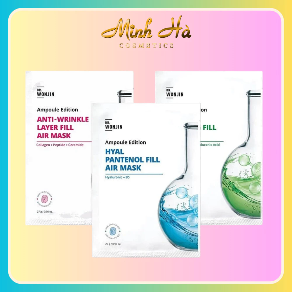 Mặt nạ DR.WONJIN fill air mask ampoule edition 27g dưỡng ẩm và phục hồi da siêu tốc