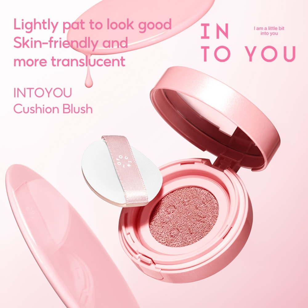 Phấn má hồng Into You Air Cushion Blush 3.2g nhẹ và mỏng chống thấm nước