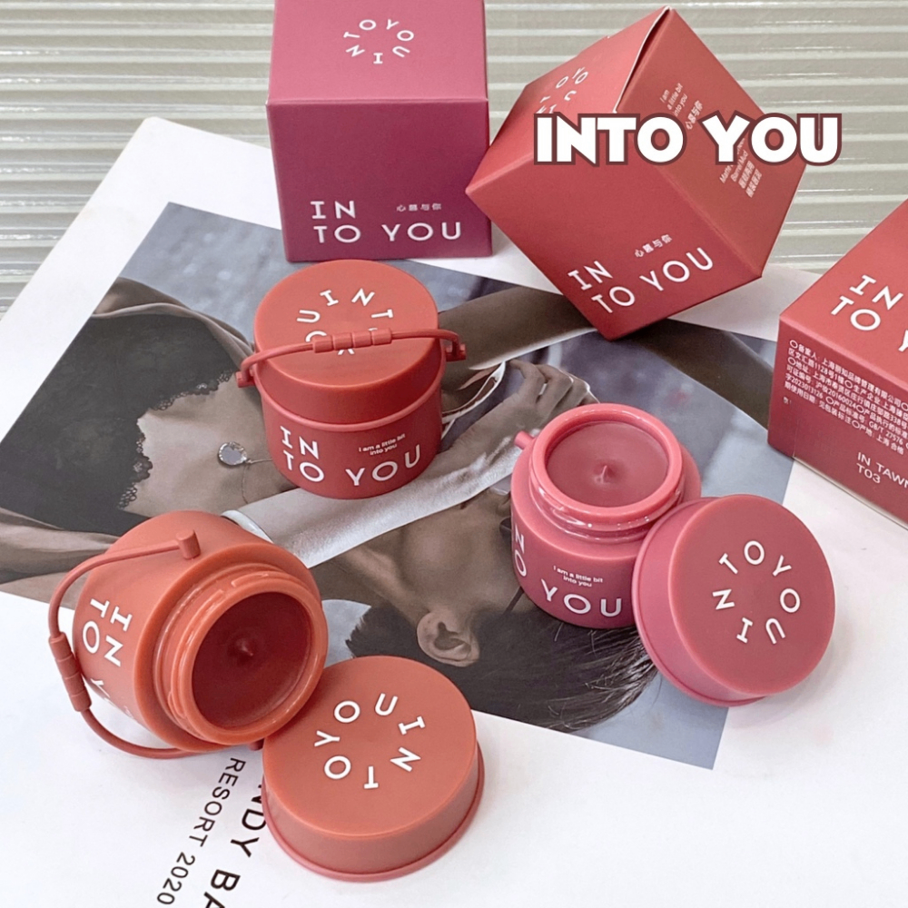 Son bùn hũ thùng sơn Into You 6g lì làm đều màu môi