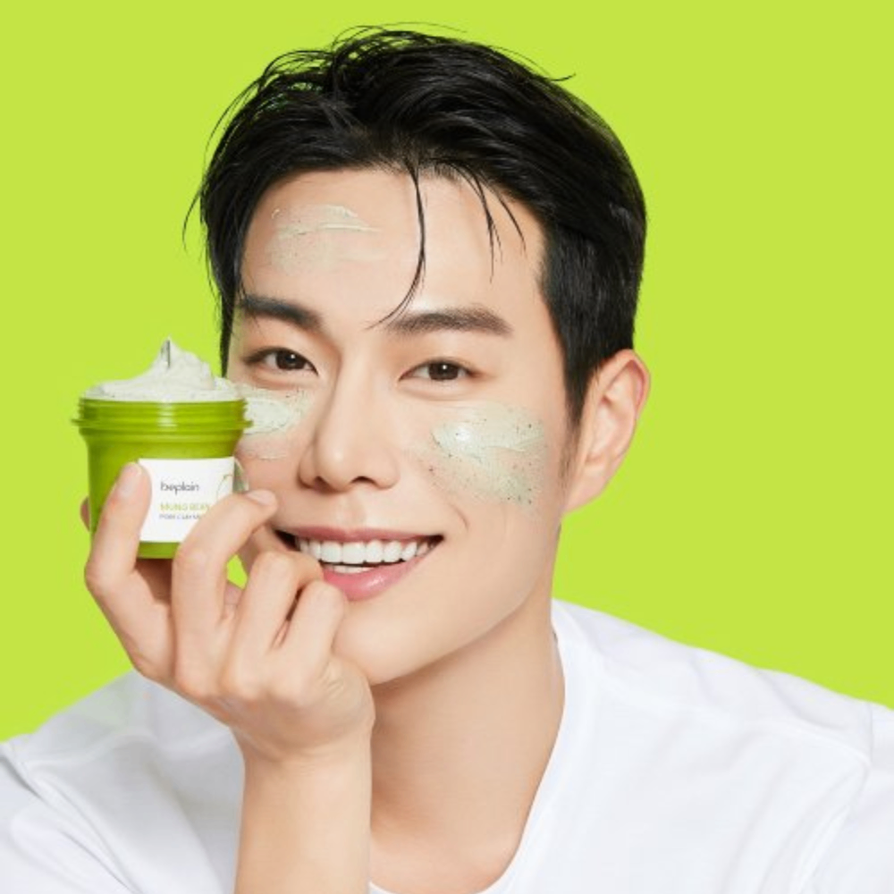 Mặt Nạ Đất Sét Beplain Mung Bean Pore Clay 120ml