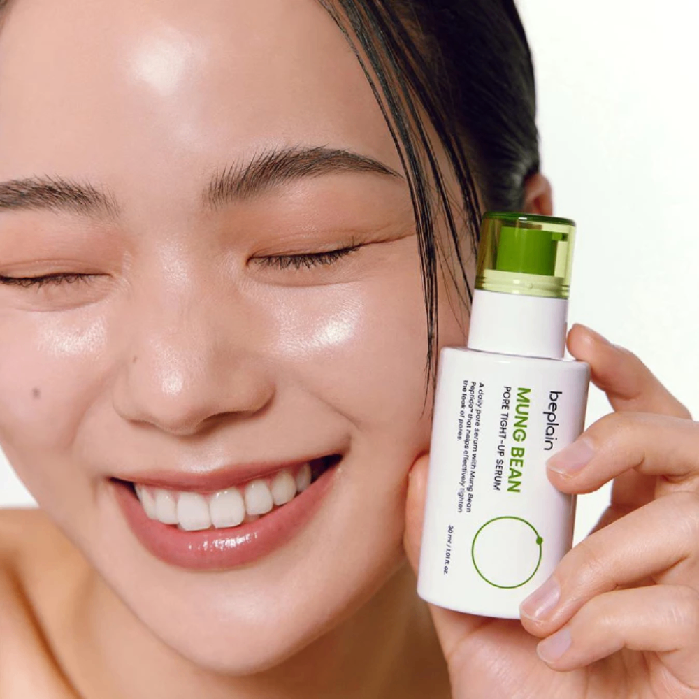 (Tách set lẻ 1 chai) Serum Beplain Mung Bean Pore Tight-up 30ml