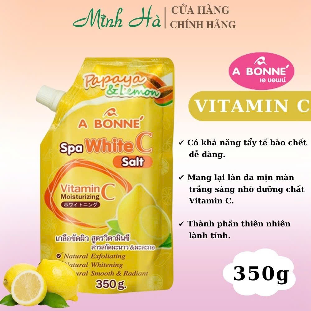 Muối tắm sữa bò tẩy tế bào chết A Bonne Spa Milk Salt 350g Thái Lan