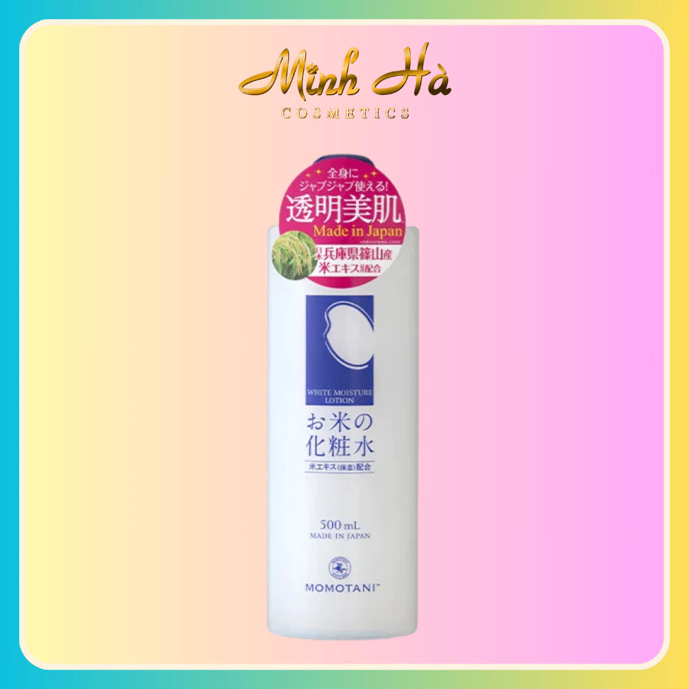 Nước hoa hồng dưỡng trắng Meishoku Momotani 500ml
