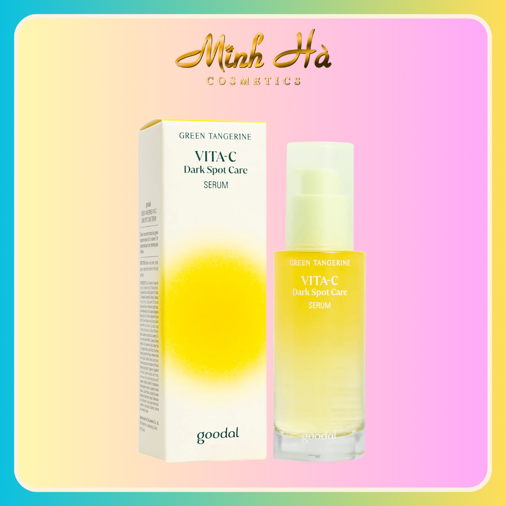 Tinh Chất Dưỡng Sáng,Mờ Thâm Goodal Serum Green Tangerine Vita-C Dark Spot Care 30ml