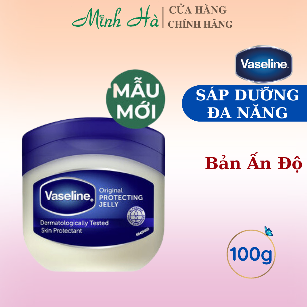 Sáp dưỡng ẩm Vaseline Mỹ 100% Pure Petroleum Jelly Original 49g, 50g, 100g - Đa Năng