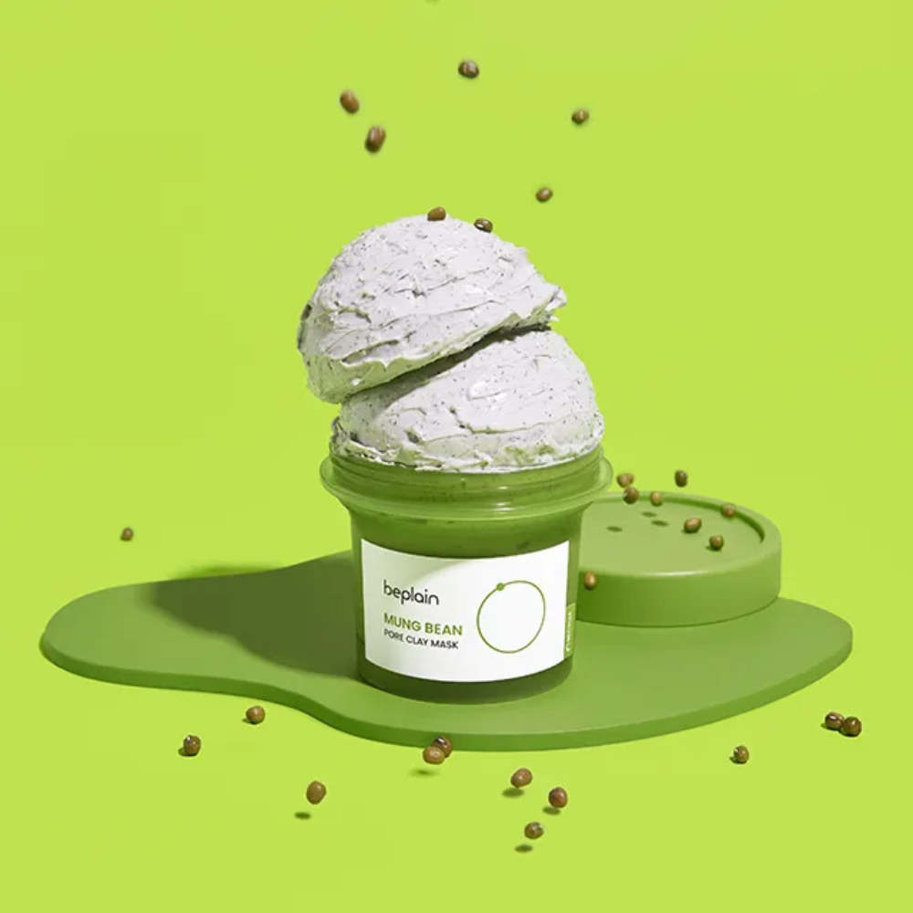Mặt Nạ Đất Sét Beplain Mung Bean Pore Clay 120ml