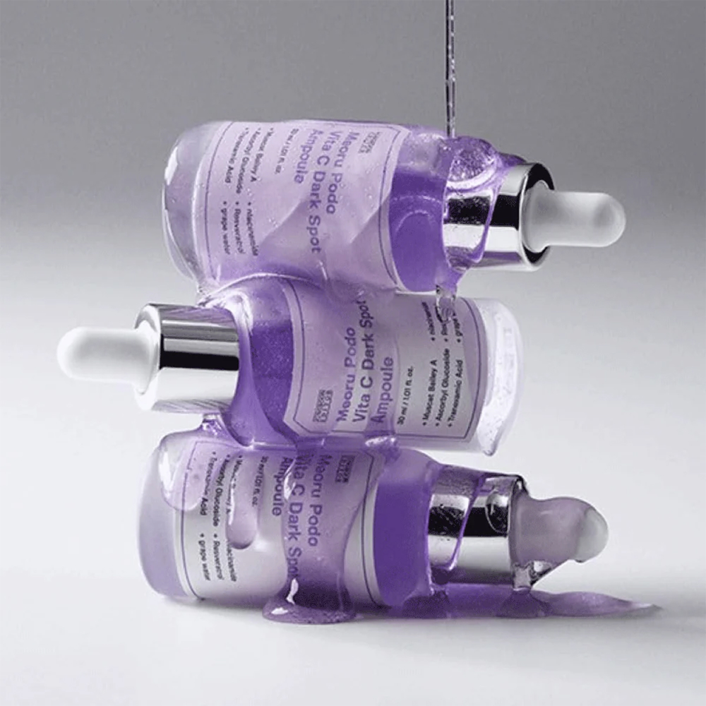 Tinh Chất Nho Đen Sungboon Meoru Podo Vita C Dark Spot Ampoule 30ml