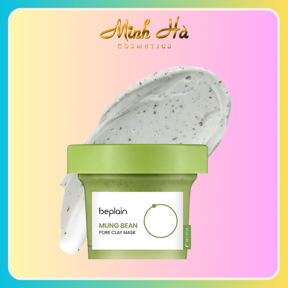 Mặt Nạ Đất Sét Beplain Mung Bean Pore Clay 120ml