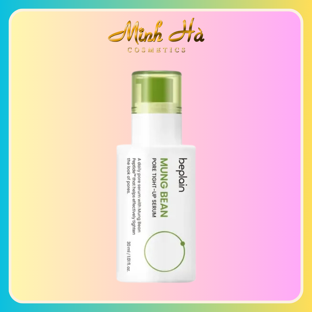 (Tách set lẻ 1 chai) Serum Beplain Mung Bean Pore Tight-up 30ml