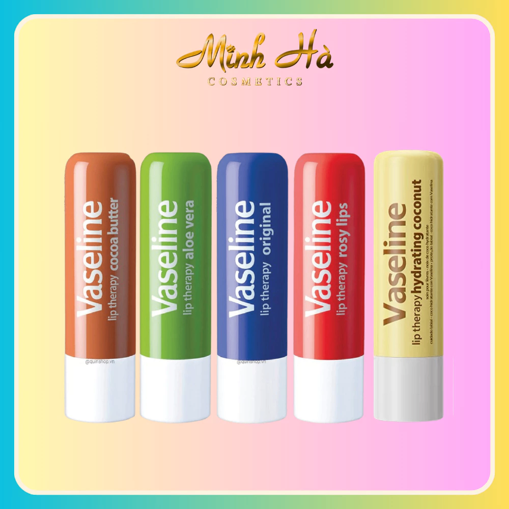 Son dưỡng môi Vaseline Lip Therapy 4.8g dưỡng môi dịu nhẹ và mềm mại tự nhiên