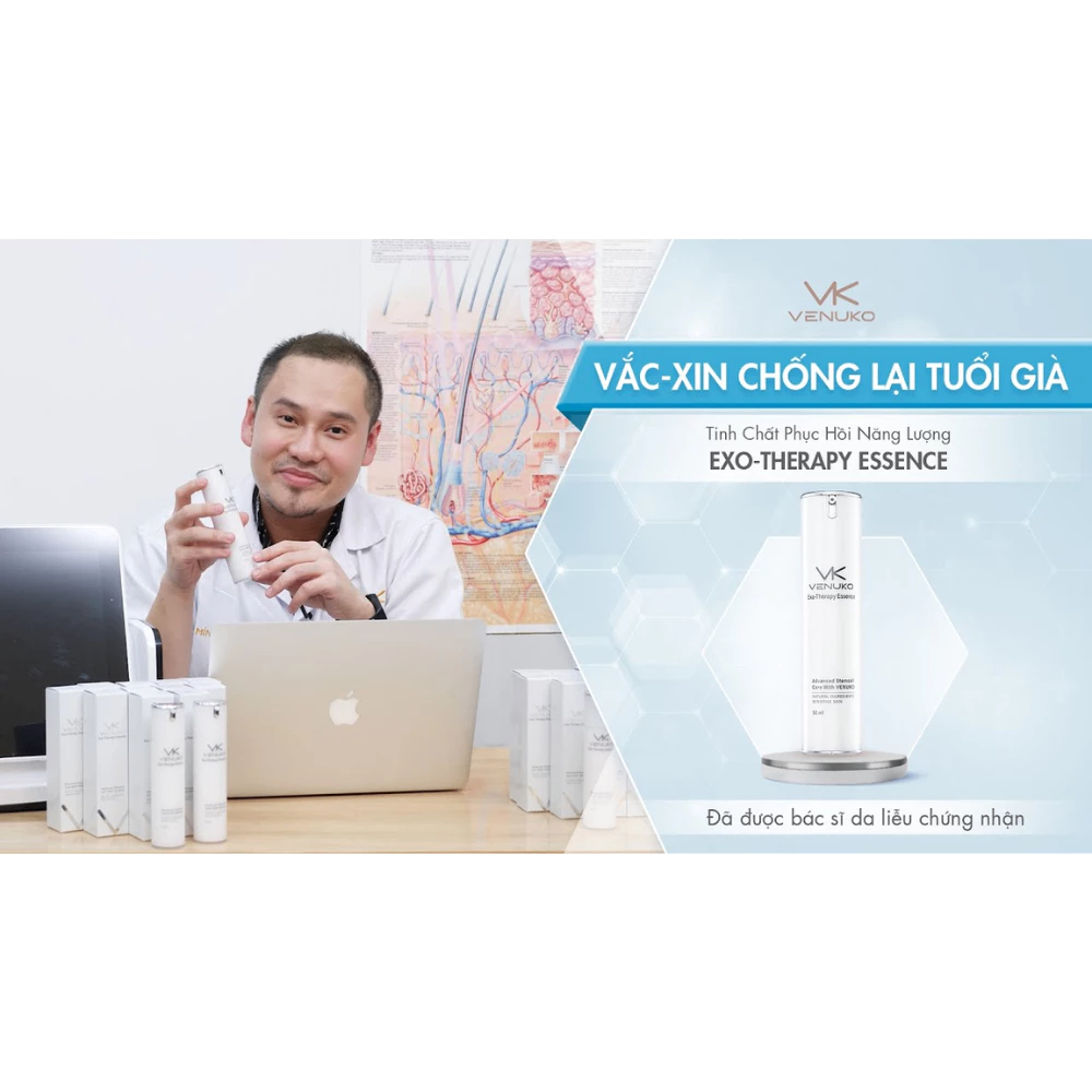Tinh chất phục hồi Venuko Exo - Therapy essence 50ml