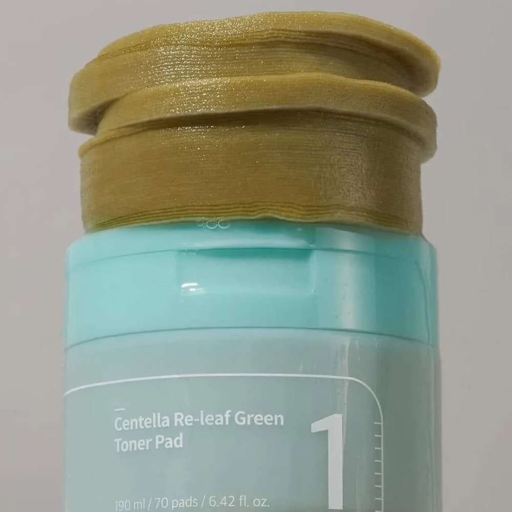 Toner Pad Numbuzin No.1 Centella Re-leaf Green 70 Pads 190ml làm dịu da cấp ẩm sâu tức thì
