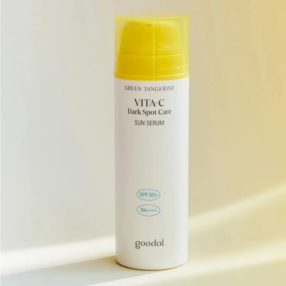 Tinh Chất Chống Nắng Goodal Green Tangerine Vita C Dark Spot Care Sun Serum 50ml