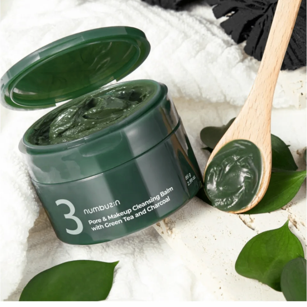 Sáp tẩy trang Numbuzin No.3 Skin Softening Mask - Cleansing Balm 85g thông thoáng lỗ chân lông và thải độc sâu