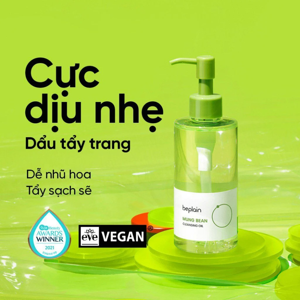 Dầu tẩy trang Beplain Mung Bean Cleansing Oil 200ml