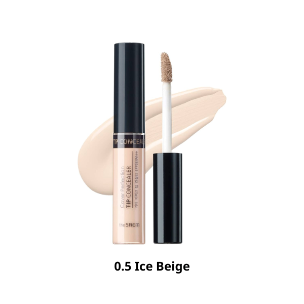 Che khuyết điểm The Saem Cover Perfection Tip Concealer SPF28 PA++ 10ml giúp che những khuyết điểm trên da