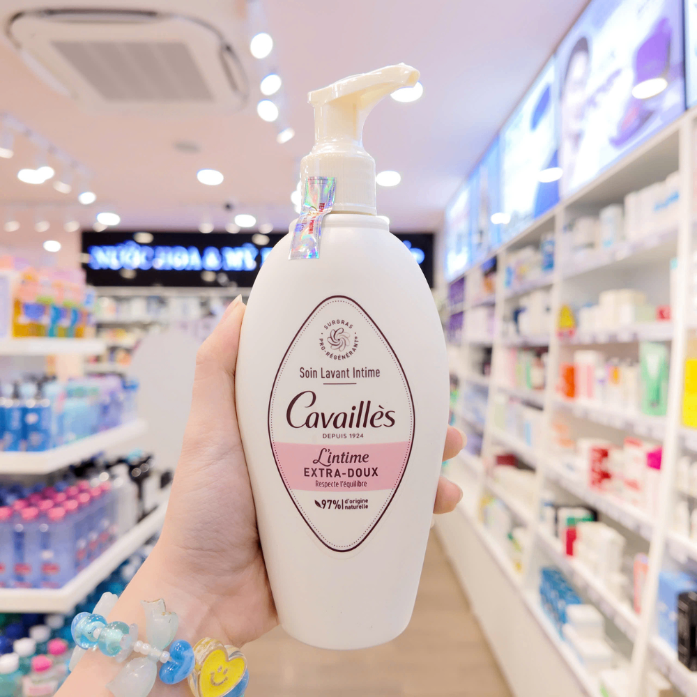 Dung dịch vệ sinh Cavailles L'intime 100/250ml dịu nhẹ an toàn