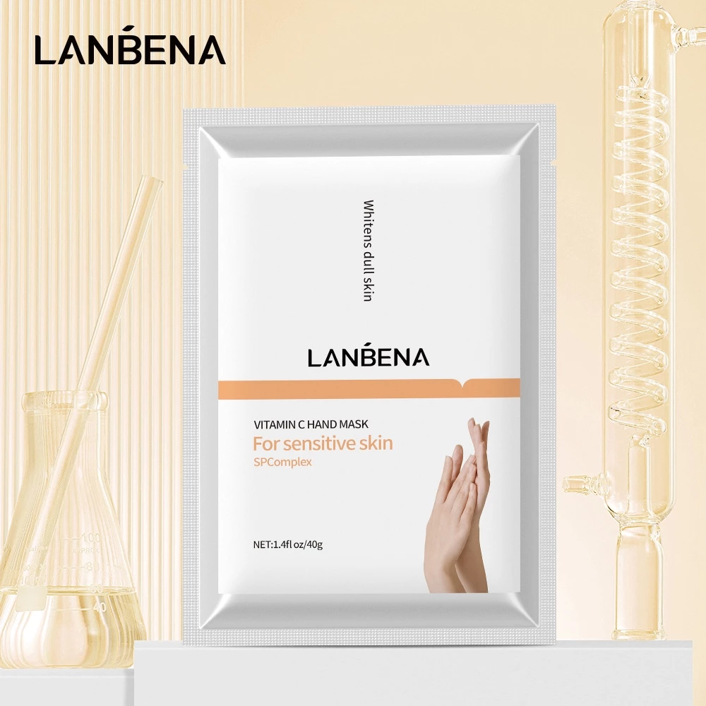 Mặt nạ tay Lanbena Hand Mask 40g làm trắng dưỡng ẩm chống nếp nhăn