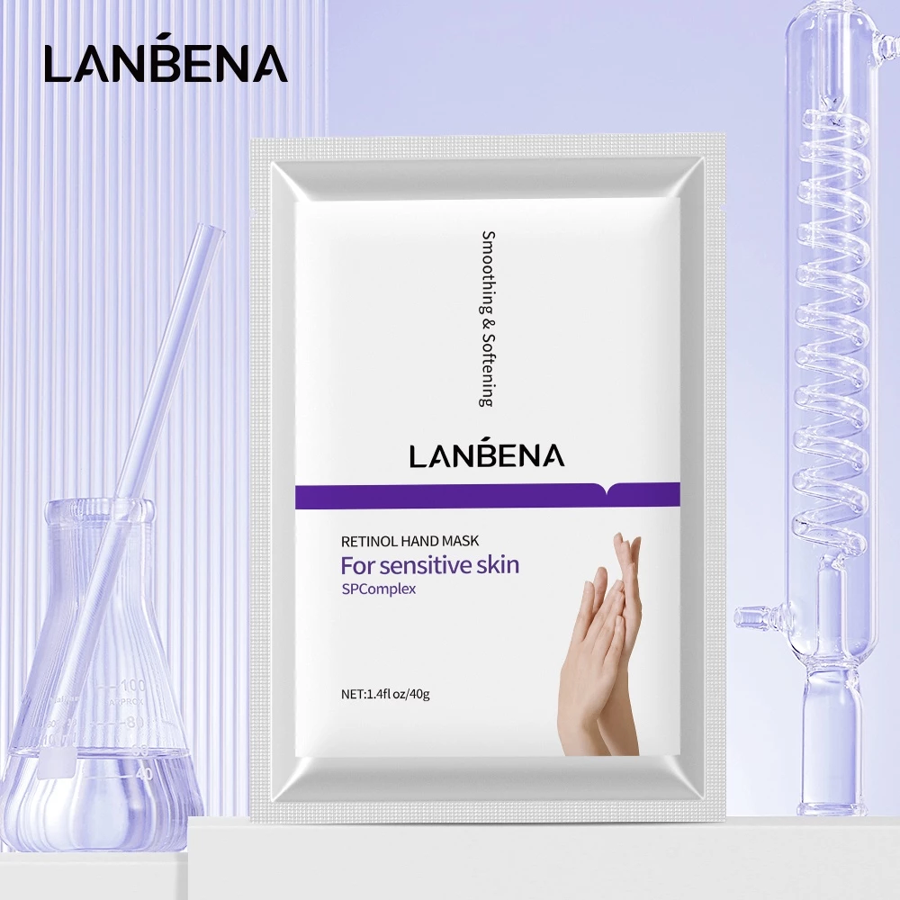 Mặt nạ tay Lanbena Hand Mask 40g làm trắng dưỡng ẩm chống nếp nhăn