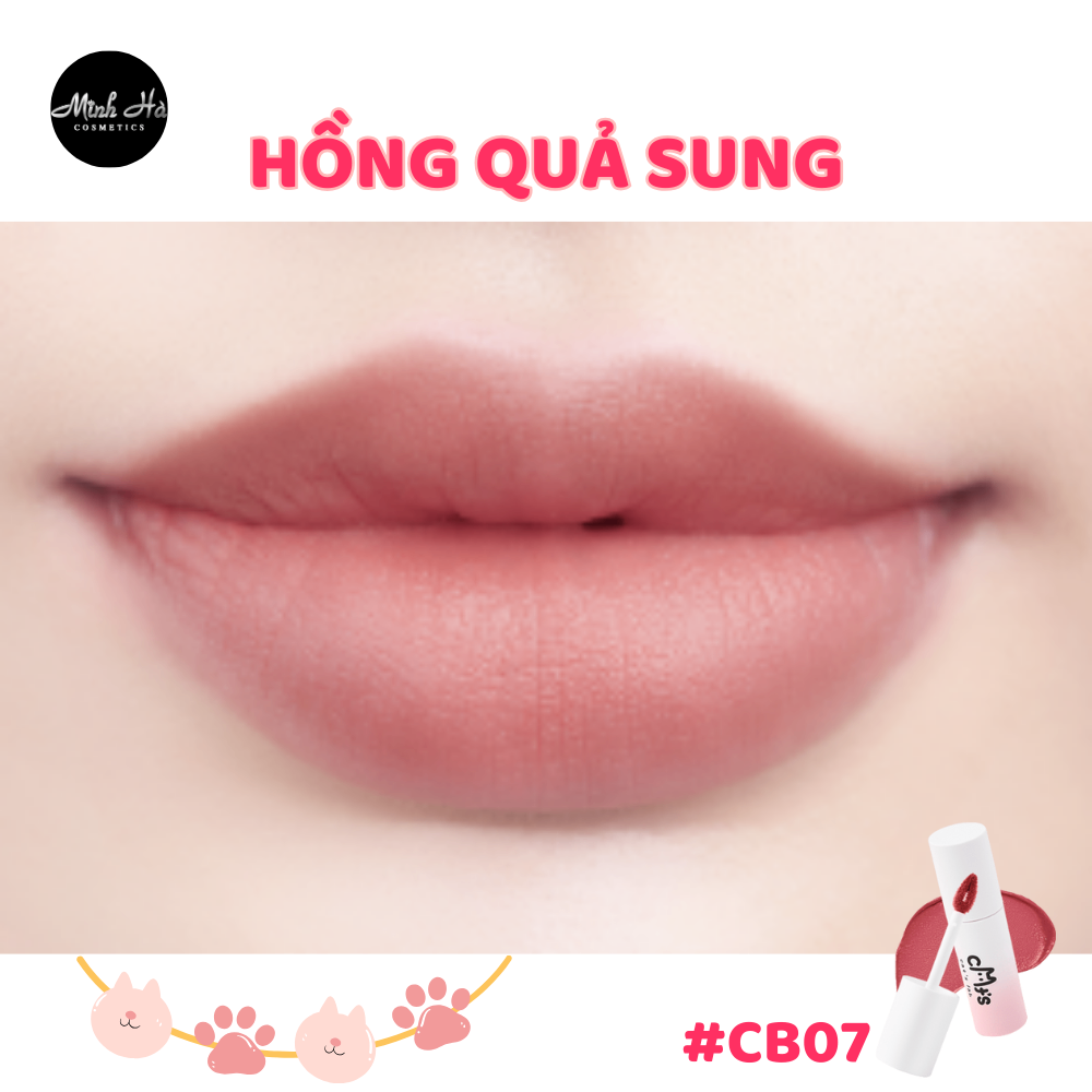 Son kem Cat's Lab Blur Lip Velvet 25.5g chất son mịn lì dễ tán