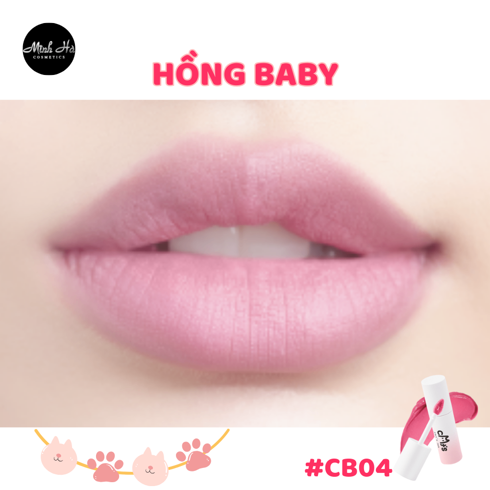 Son kem Cat's Lab Blur Lip Velvet 25.5g chất son mịn lì dễ tán