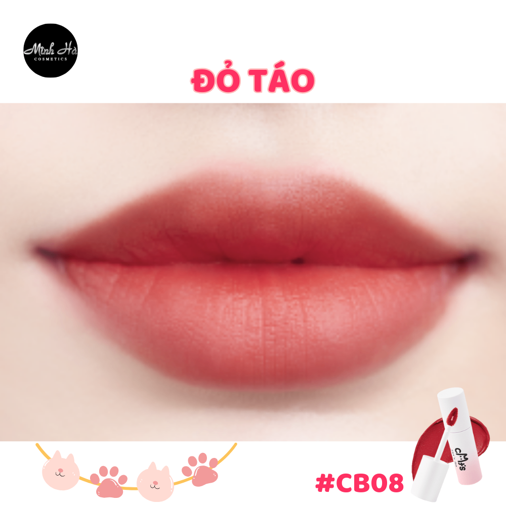Son kem Cat's Lab Blur Lip Velvet 25.5g chất son mịn lì dễ tán