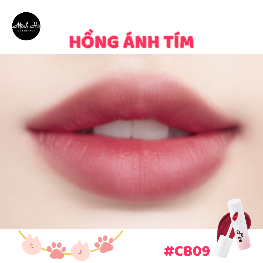 Son kem Cat's Lab Blur Lip Velvet 25.5g chất son mịn lì dễ tán