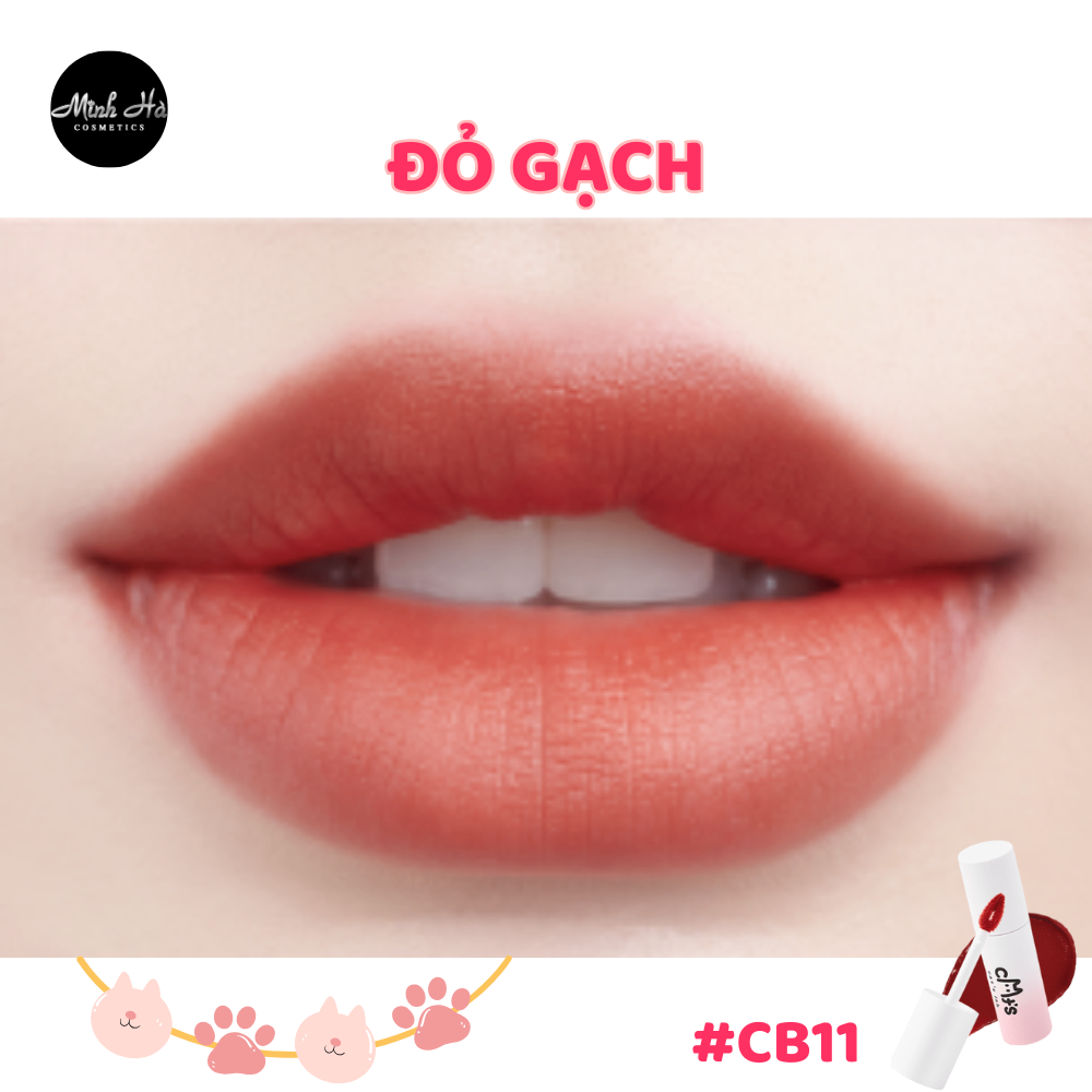 Son kem Cat's Lab Blur Lip Velvet 25.5g chất son mịn lì dễ tán