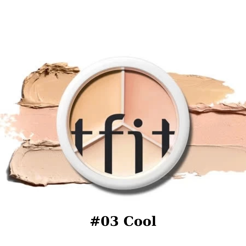 Che khuyết điểm Tfit Cover Up Pro Concealer 5g 3in1 ẩm mịn đa năng