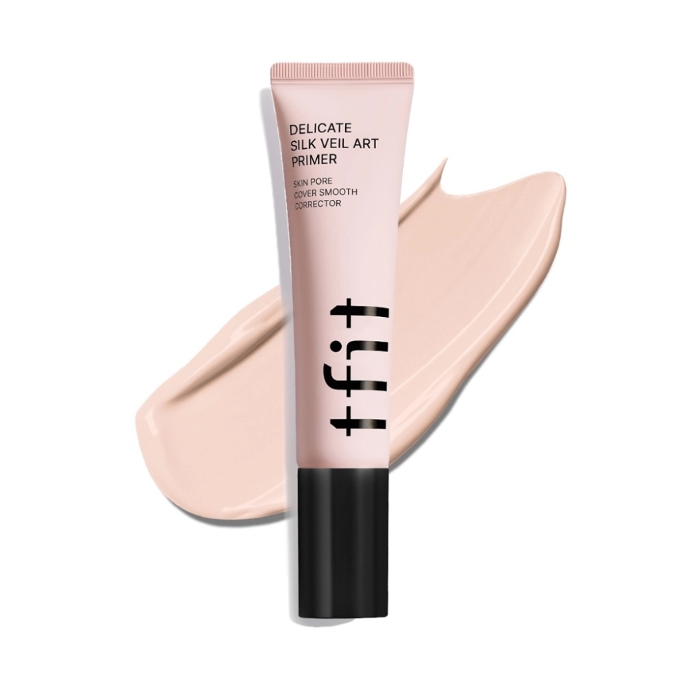 Kem lót Tfit Delicate Silk Veil Art Primer 30ml chỉnh màu da trông đều màu hơn kiềm dầu
