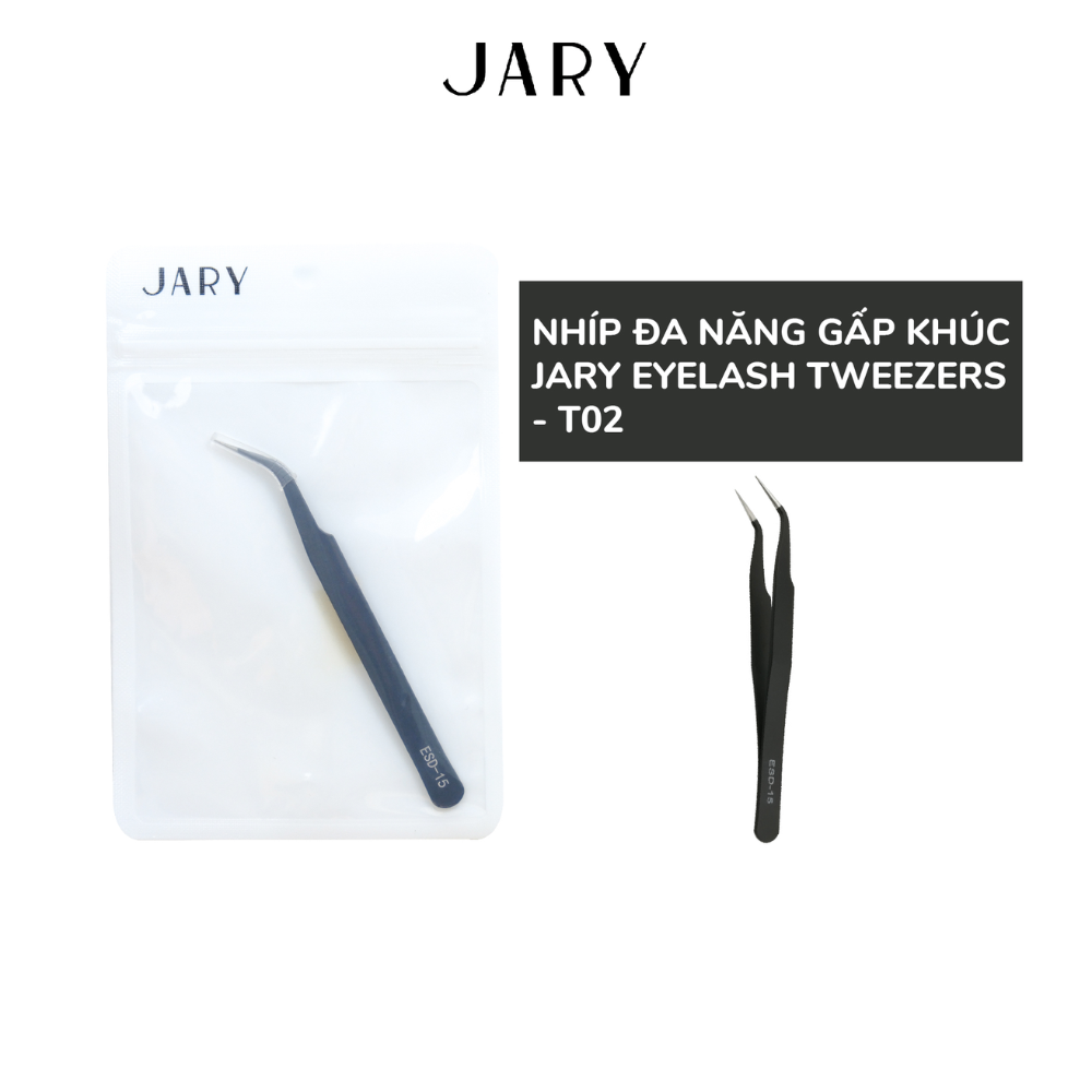 Nhíp gắp mi giả Jary Eyelash Tweezers nhẹ tay thao tác dễ dàng